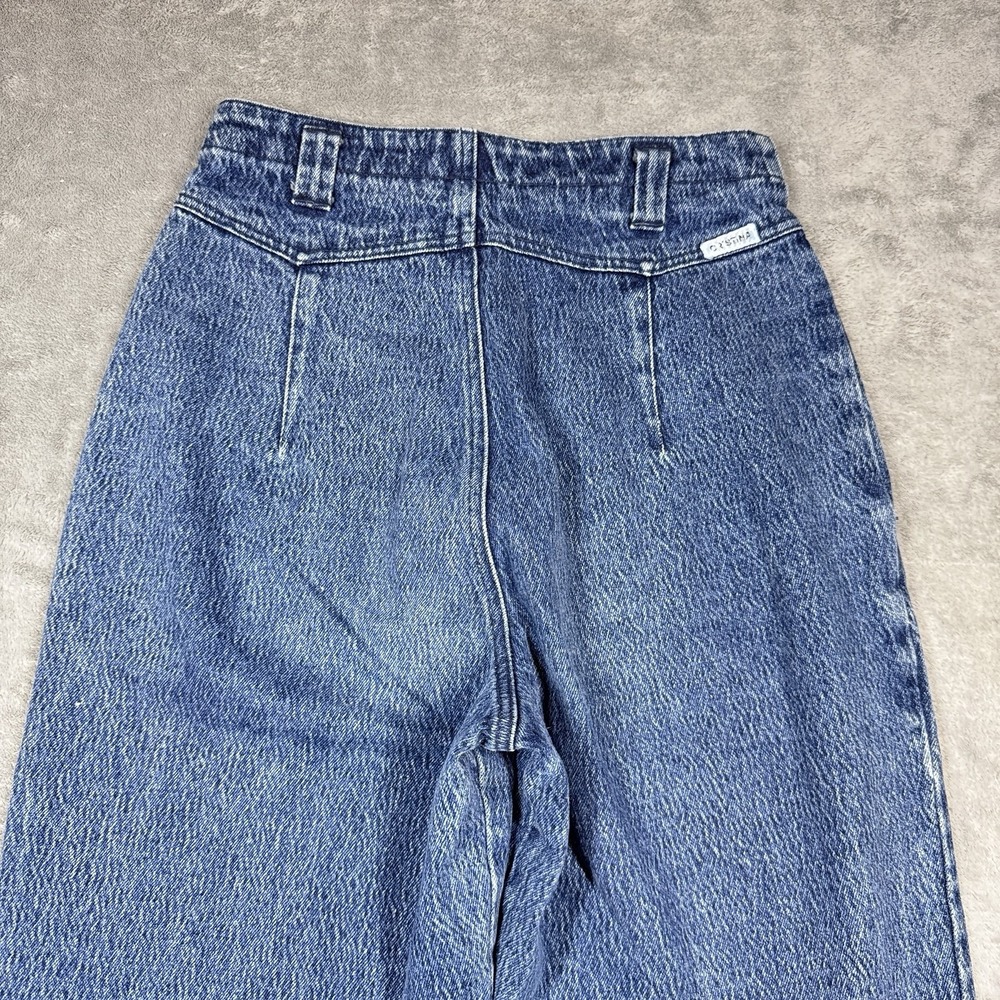 Christina Vintage Mom Jeans Womens 8 High Rise Pleated Tapered No Back Pockets - Picture 8 of 8
